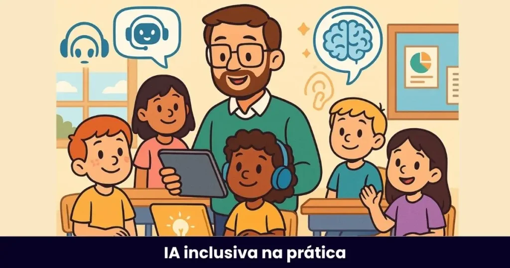 Educador usando o ChatGPT para planejar atividades para alunos com TDAH